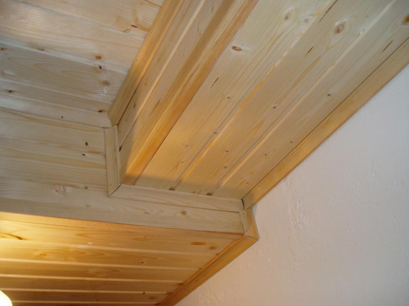 Montage Holzdecke Foto 18