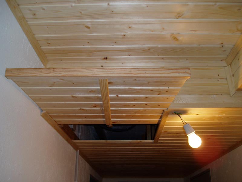 Montage Holzdecke Foto 21