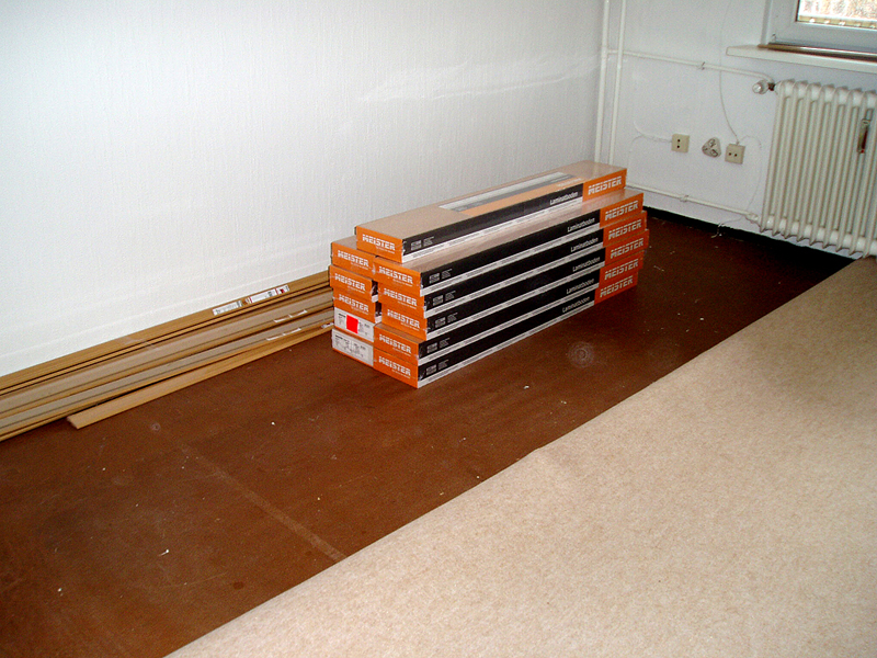 Laminat-Verlegung Foto 2