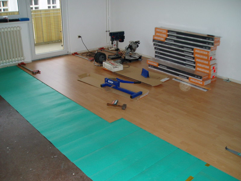 Laminat-Verlegung Foto 3