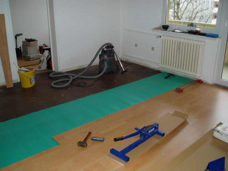 Laminat-Verlegung Foto 4